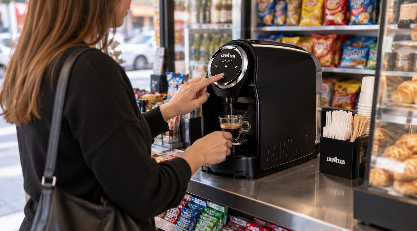 ¿Cuál es la mejor opción de máquina de café para kiosco?