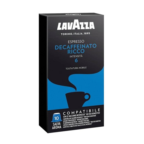 Cápsulas Compatibles DECAFFEINATO RICCO