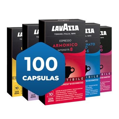 PROMO 100 CÁPSULAS COMPATIBLE NESPRESSO